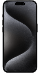 Apple iPhone 15 Pro Titan Schwarz 128 GB