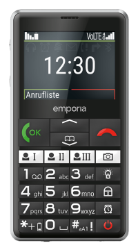 Emporia Pure V76 LTE schwarz