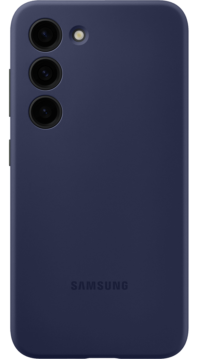 Samsung Galaxy S23 Silicone Case Navy Blue