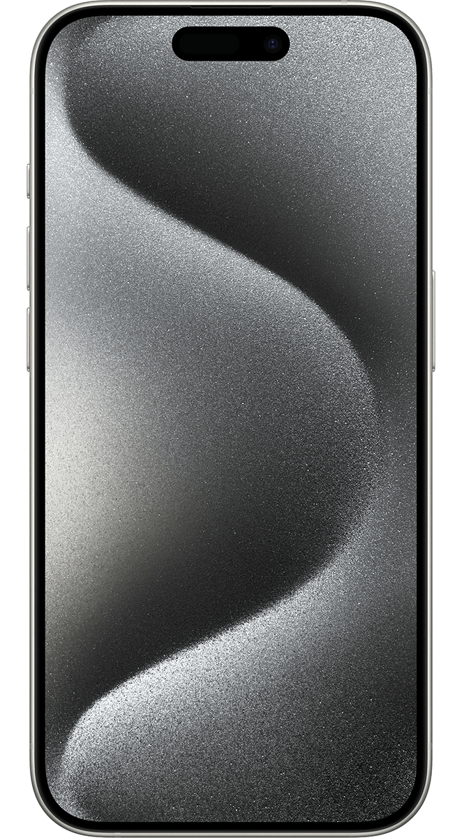 Apple iPhone 15 Pro Titan Weiss 128 GB