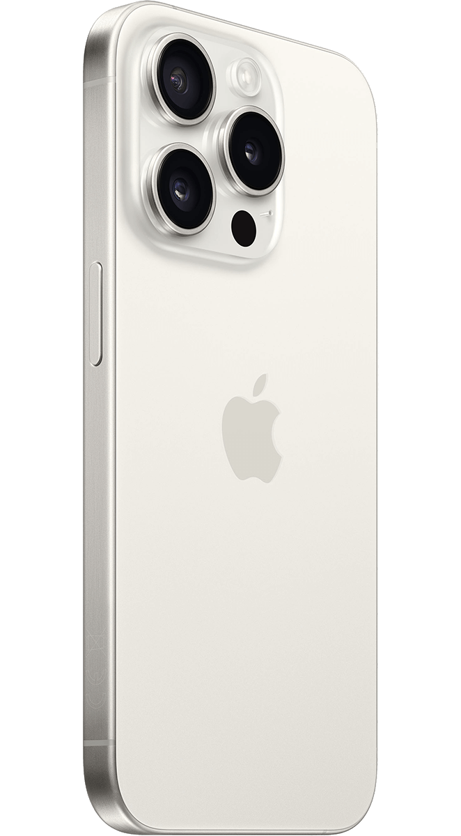 Apple iPhone 15 Pro Titan Weiss 256 GB