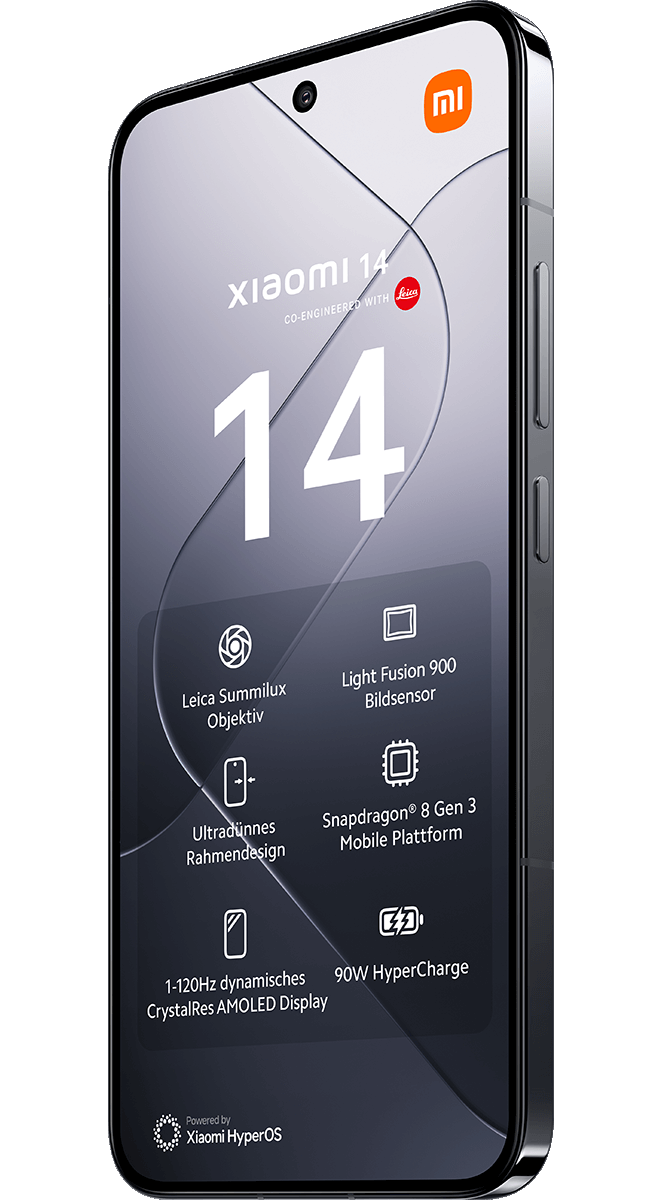 Xiaomi 14 5G Schwarz 512 GB